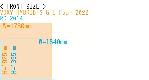 #VOXY HYBRID S-G E-Four 2022- + RC 2014-